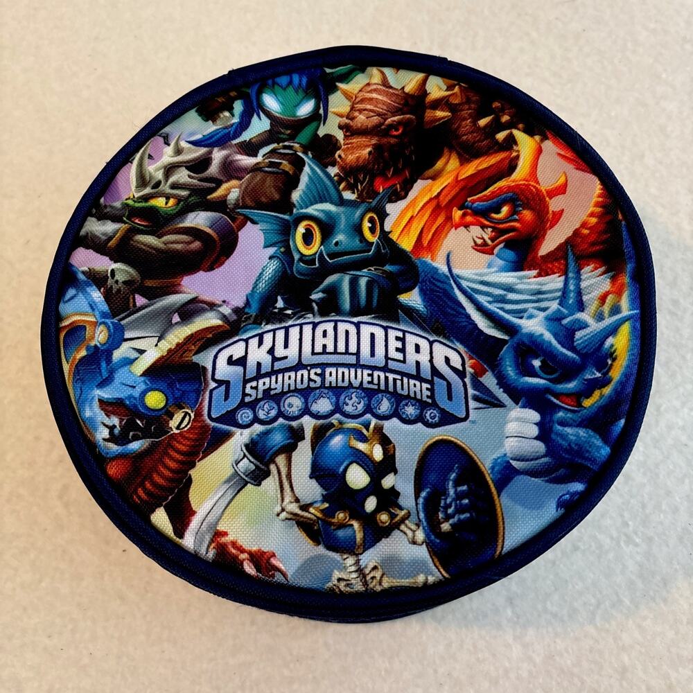 Skyland Carry Case Round Barrel Shape Spyro's Adventure‎ Lunch Box